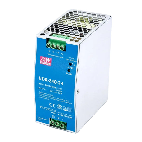 NDR-240-24 MEAN WELL Power Supply | HTD Electronics