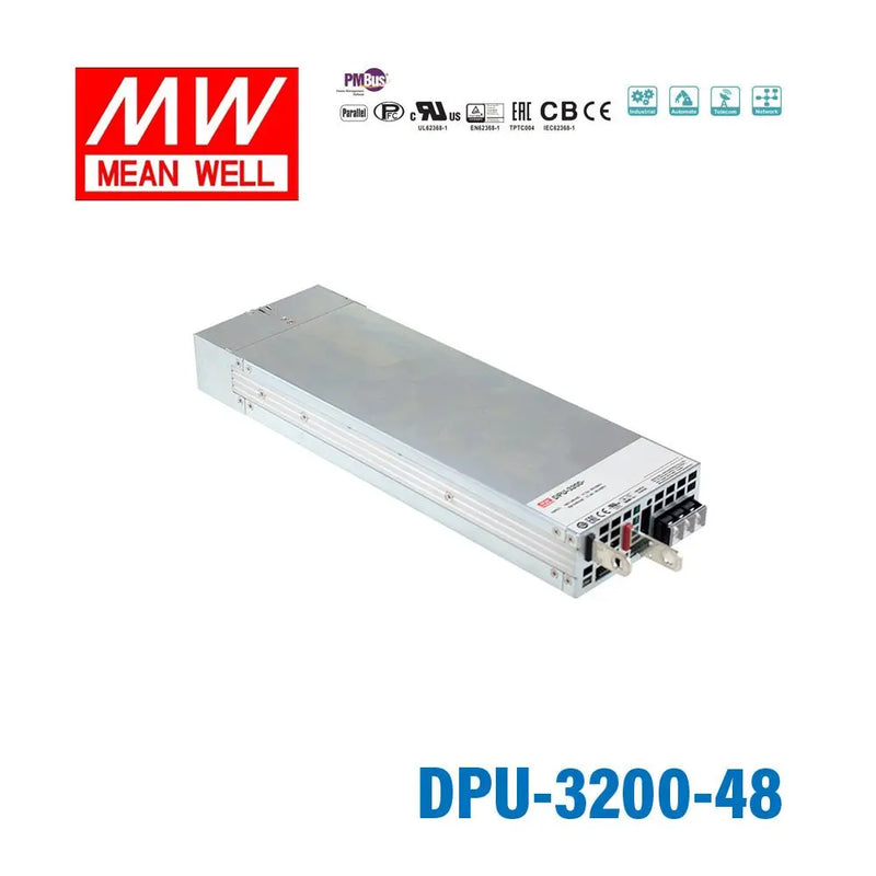 DPU-3200-48 MEAN WELL Power Supply | HTD Electronics