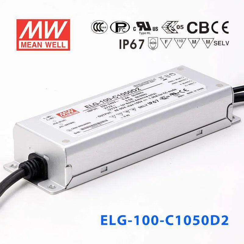 ELG-100-C1050AB MEAN WELL Power Supply | HTD Electronics