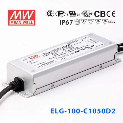 ELG-100-C1050D2 MEAN WELL Power Supply | HTD Electronics