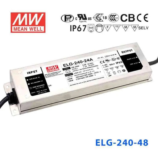 ELG-240-48AB MEAN WELL Power Supply | HTD Electronics