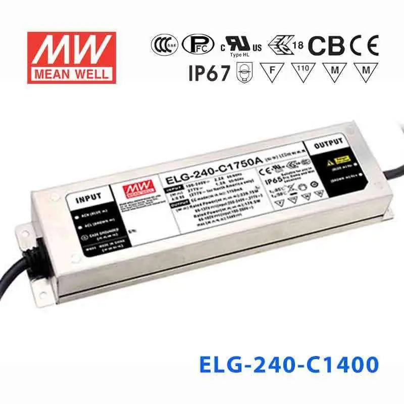 ELG-240-C1400 MEAN WELL Power Supply | HTD Electronics