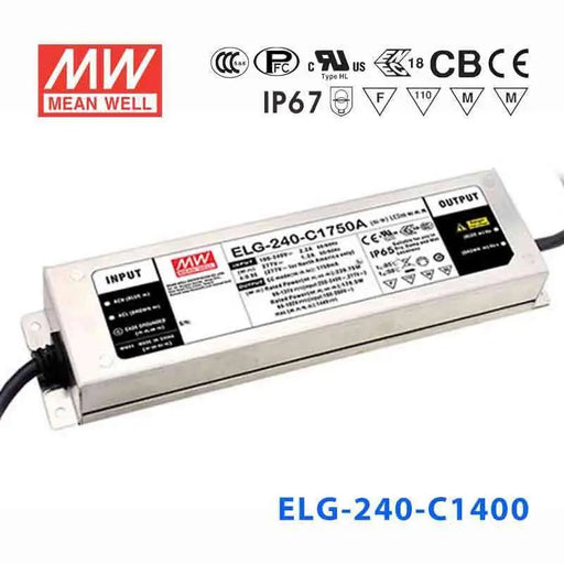 ELG-240-C1400 MEAN WELL Power Supply | HTD Electronics