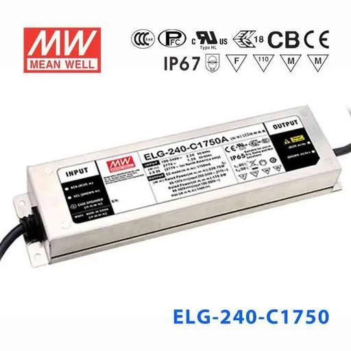 ELG-240-C1750AB MEAN WELL Power Supply | HTD Electronics