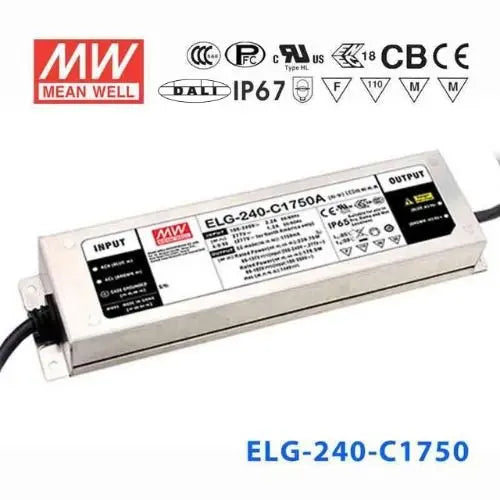 ELG-240-C1750DA MEAN WELL Power Supply | HTD Electronics