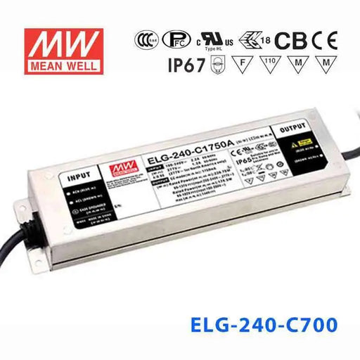 ELG-240-C700A MEAN WELL Power Supply | HTD Electronics
