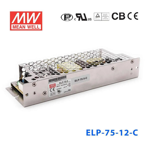 ELP-75-12-C MEAN WELL Power Supply | HTD Electronics