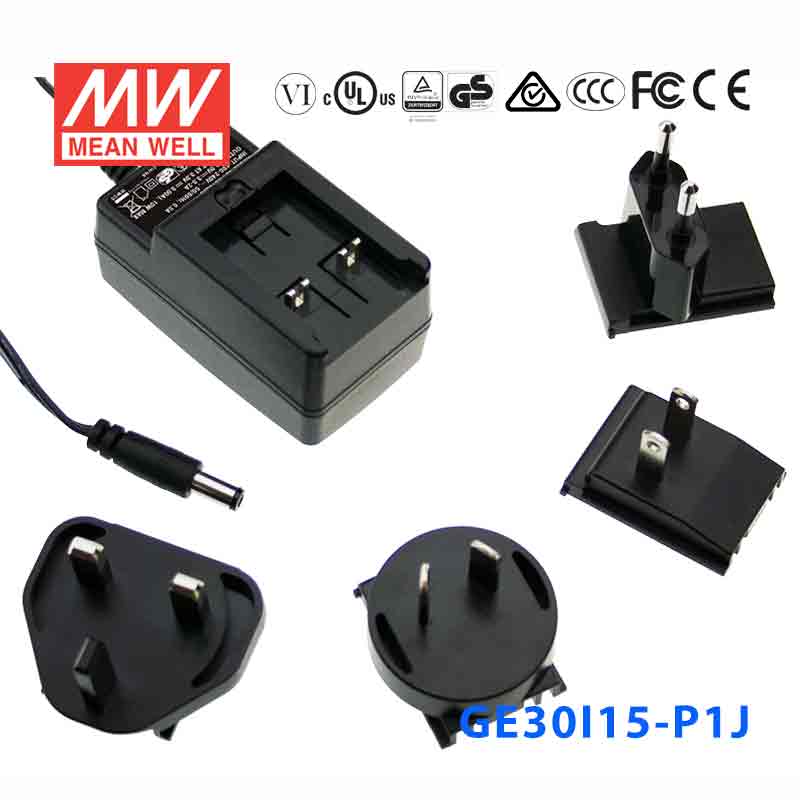 GE30I15-P1J MEAN WELL Power Supply | HTD Electronics
