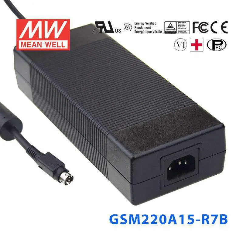GSM220A15-R7B MEAN WELL Power Supply | HTD Electronics