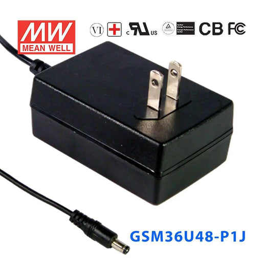 GSM36U48-P1J MEAN WELL Power Supply | HTD Electronics
