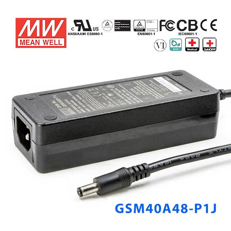 GSM40A48-P1J MEAN WELL Power Supply | HTD Electronics