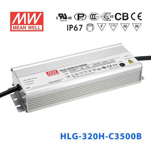 HLG-320H-C3500AB MEAN WELL Power Supply | HTD Electronics