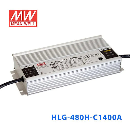 HLG-480H-C1400A MEAN WELL Power Supply | HTD Electronics