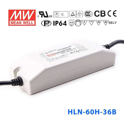 HLN-60H-36B MEAN WELL Power Supply | HTD Electronics