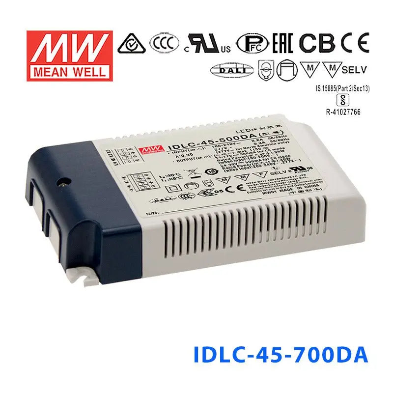 IDLC-45-700DA MEAN WELL Power Supply | HTD Electronics