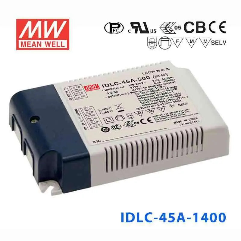 IDLC-45A-1400 MEAN WELL Power Supply | HTD Electronics