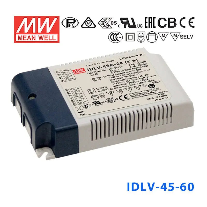 IDLV-45-60 MEAN WELL Power Supply | HTD Electronics