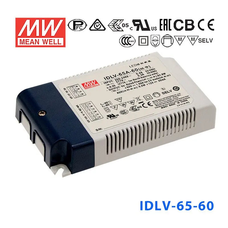 IDLV-65-60 MEAN WELL Power Supply | HTD Electronics