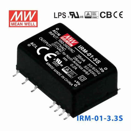 IRM-01-3.3S MEAN WELL Power Supply | HTD Electronics