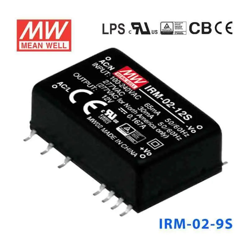 IRM-02-9S MEAN WELL Power Supply | HTD Electronics