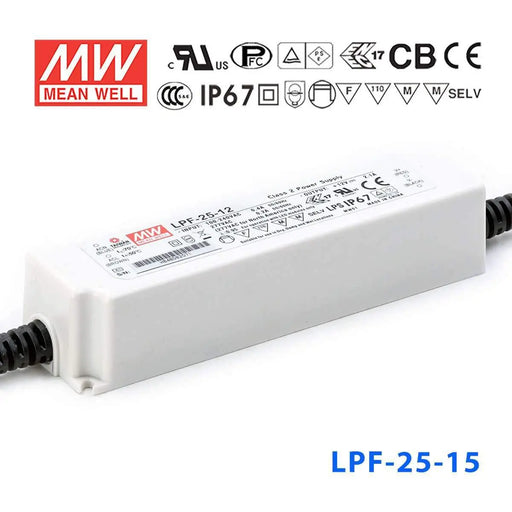 LPF-25-15 MEAN WELL Power Supply | HTD Electronics