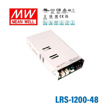 LRS-1200-48 Fuente de alimentación cerrada MEAN WELL | HTD Electronics