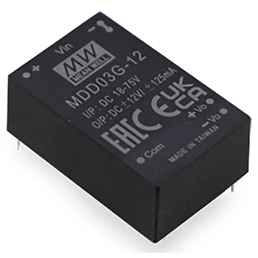 MDD03G-15 MEAN WELL Power Supply | HTD Electronics