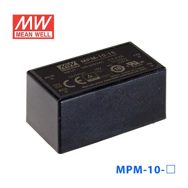 MPM-10-12 MEAN WELL Power Supply | HTD Electronics