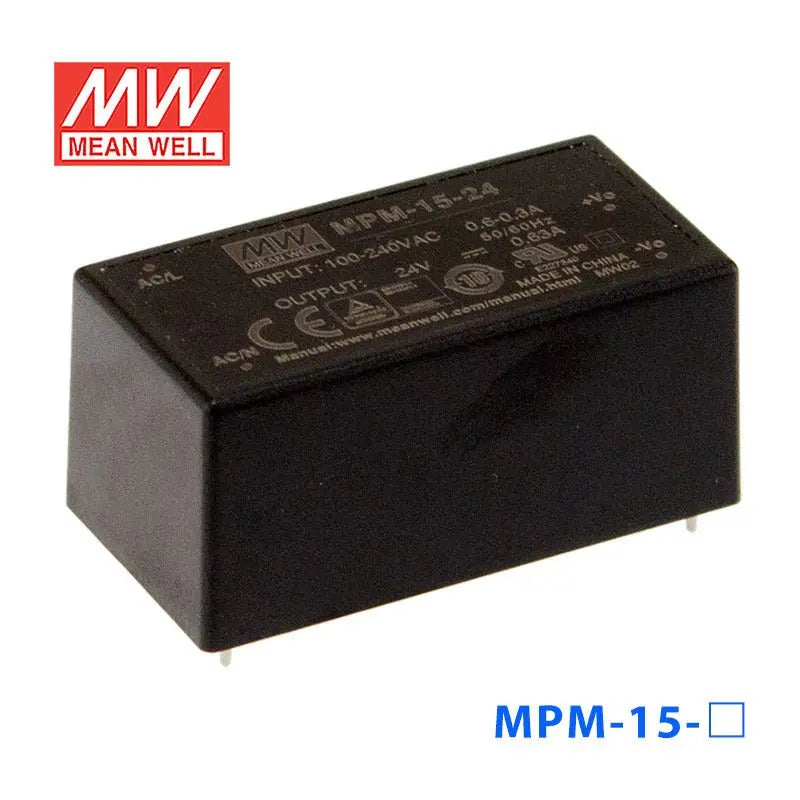 MPM-15-15 MEAN WELL Power Supply | HTD Electronics