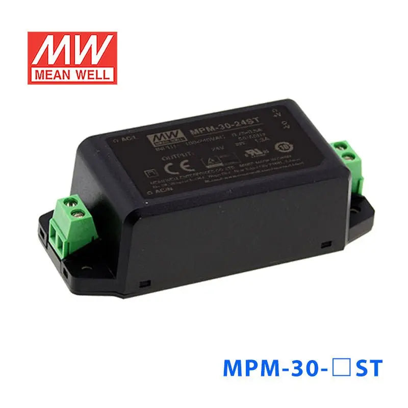 MPM-30-12ST MEAN WELL Power Supply | HTD Electronics