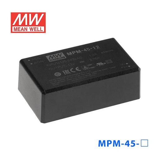 MPM-45-12 MEAN WELL Power Supply | HTD Electronics
