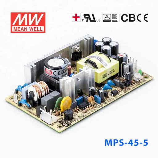 MPS-45-3.3 MEAN WELL Power Supply | HTD Electronics