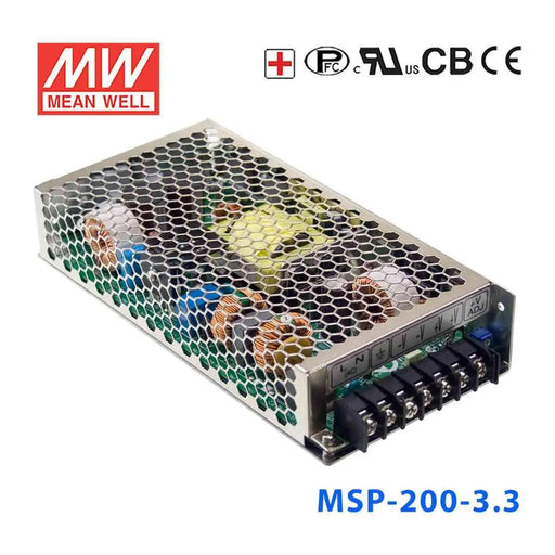 MSP-200-3.3 MEAN WELL Power Supply | HTD Electronics