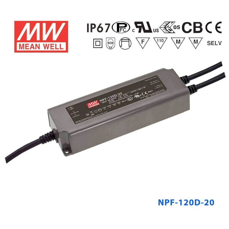 NPF-120D-20 MEAN WELL Power Supply | HTD Electronics
