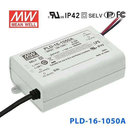 PLD-16-1050A MEAN WELL Power Supply | HTD Electronics