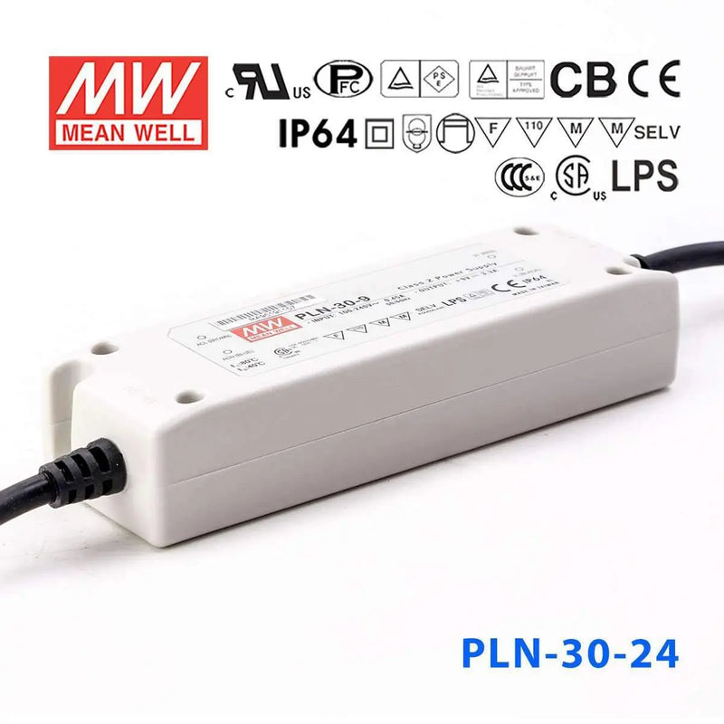 PLN-30-24 MEAN WELL Power Supply | HTD Electronics