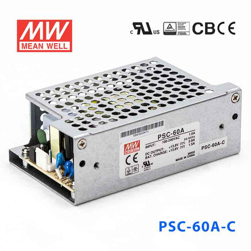 PSC-60A-C MEAN WELL Power Supply | HTD Electronics