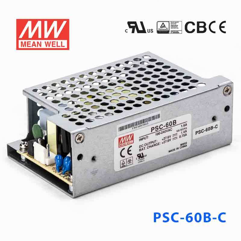 PSC-60B-C MEAN WELL Power Supply | HTD Electronics