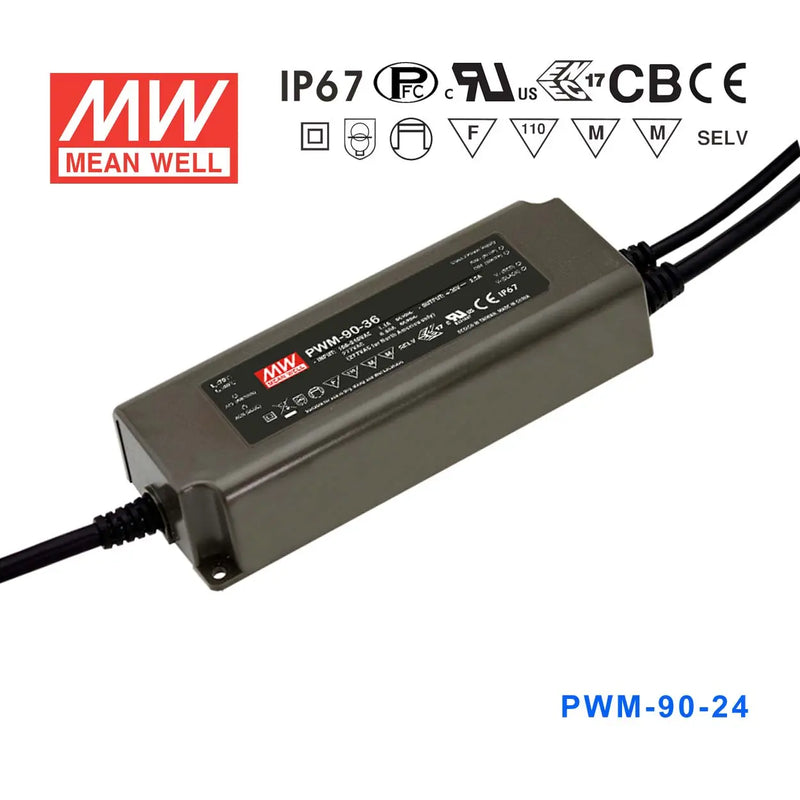PWM-90-24DA MEAN WELL Power Supply | HTD Electronics