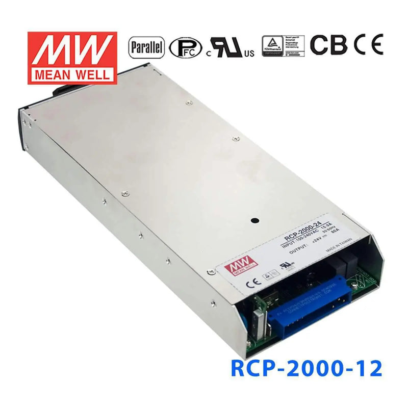 RCP-2000-12 MEAN WELL Power Supply | HTD Electronics