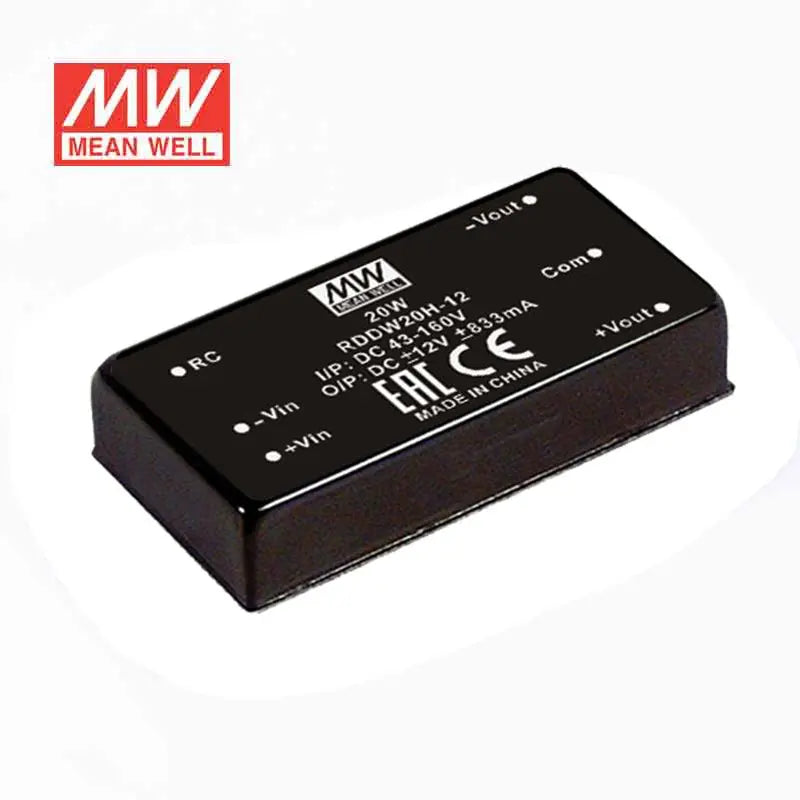 RDDW20F-12 MEAN WELL Power Supply | HTD Electronics