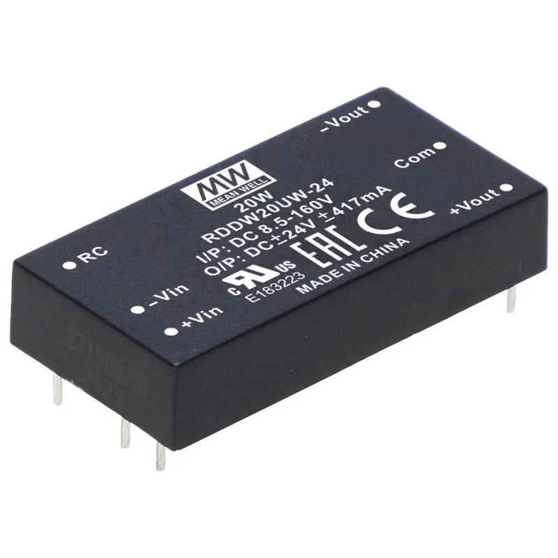 RDDW20UW-15 MEAN WELL Power Supply | HTD Electronics