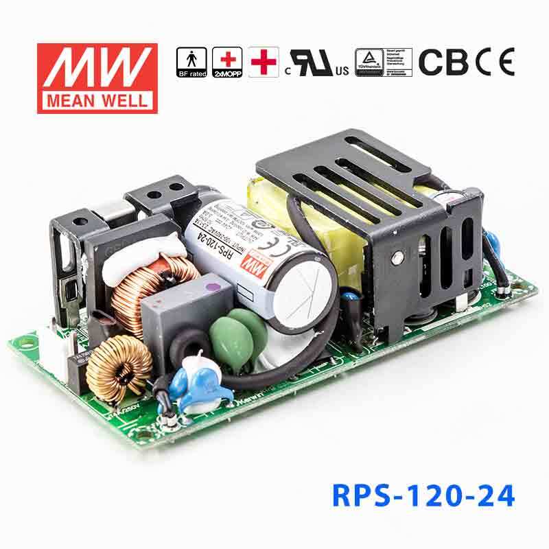 RPS-120-24 MEAN WELL Power Supply | HTD Electronics
