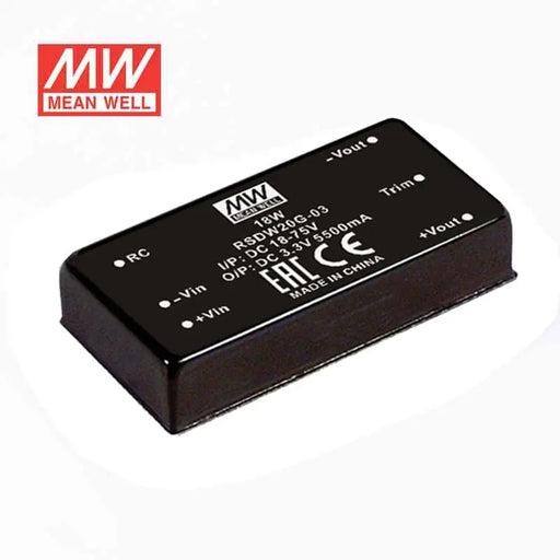 RSDW20G-15 MEAN WELL Power Supply | HTD Electronics