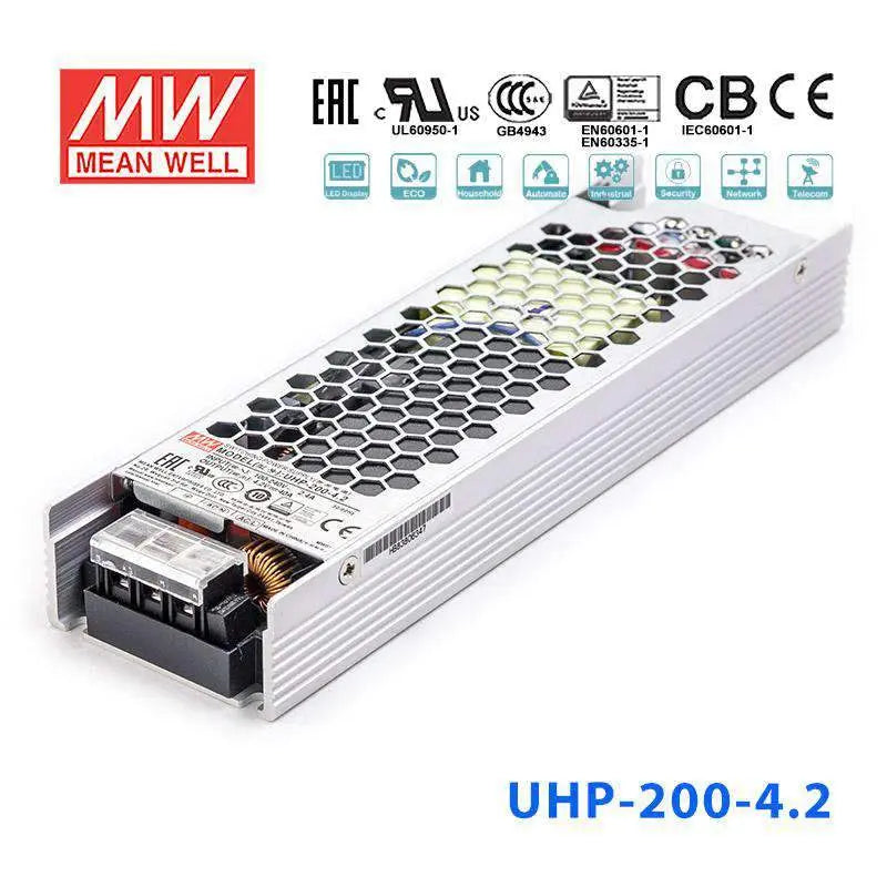 UHP-200-4.2 MEAN WELL Power Supply | HTD Electronics