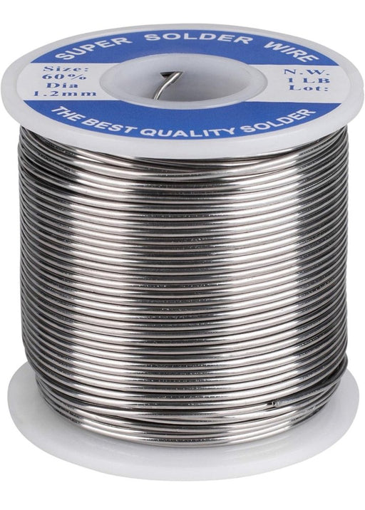 HTD Electronics Super Solder Wire 60/40 rosin core 0.8 mm – 1 lb